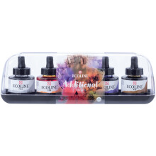 Royal Talens : Ecoline : Nestemäinen Vesiväri Inki : 30ml : Lisäsarja 5 kpl