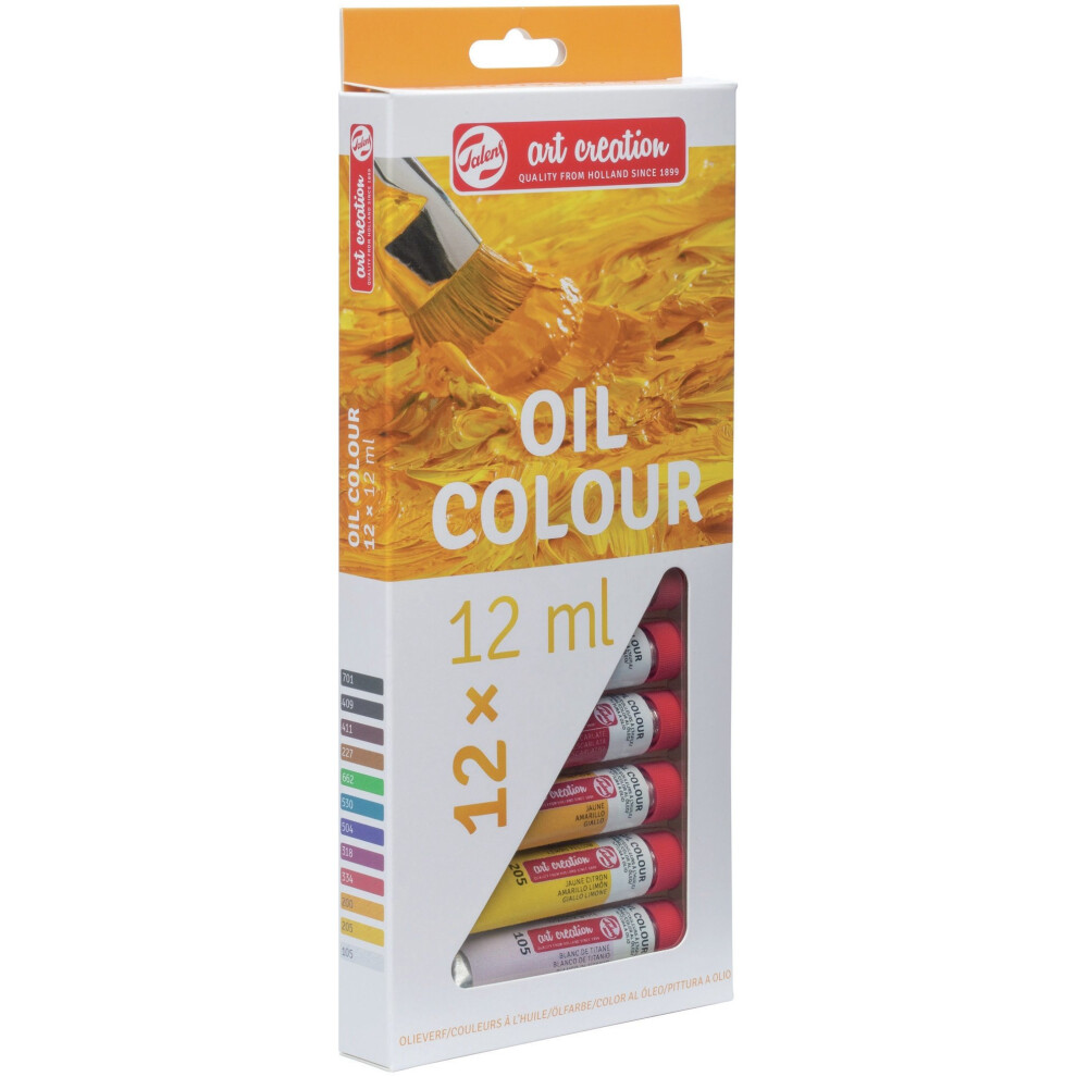 Talens Art Creation 12ml Oil Paint Set 12/Pkg-