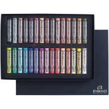 Coffret de pastéis - Rembrandt - 30 pastéis - Multicolorido - Seleção retrato - Misto