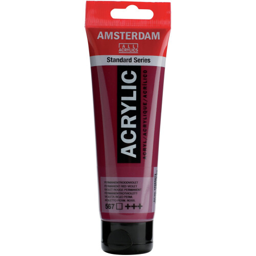 Amsterdam Standard Acrylic Paint 120ml-Permanent Red Violet