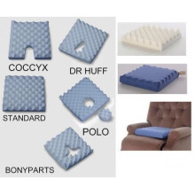(Armchair Deluxe (19.5" x 19" x 4") , Bony Parts Cut Out) Pressure Relief Cushion - Putnams Sero Pressure Care Cushion - Various Sizes