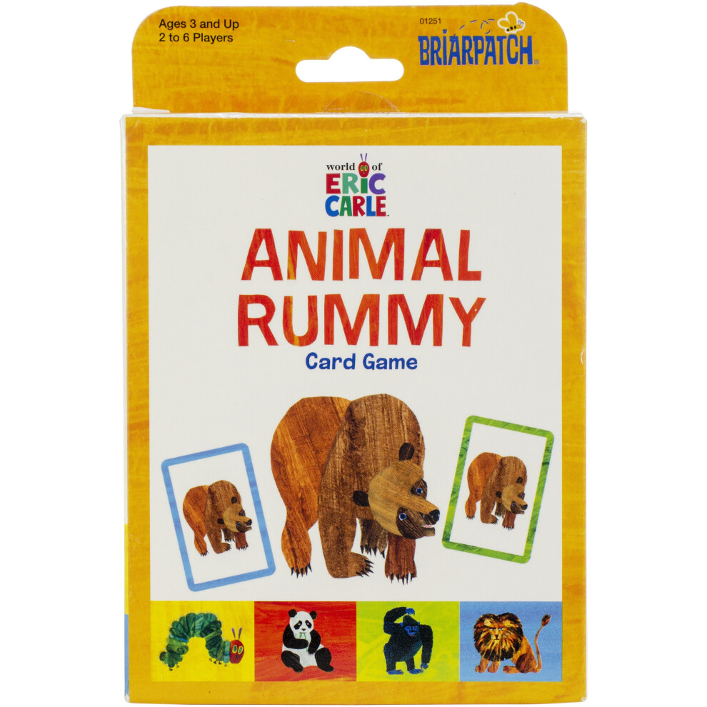 Briarpatch | Die Kleine Raupe Nimmersatt Tier-Rummy-Kartenspiel, Ab 3 Jahren-image