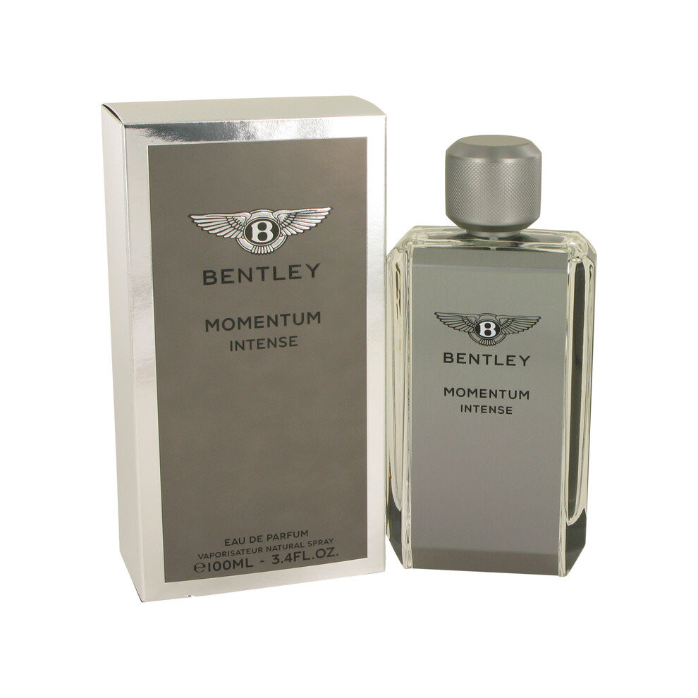 Bentley Momentum Intense 100ml EDP Spray for Men - Bold Citrus, Spice & Woody Power