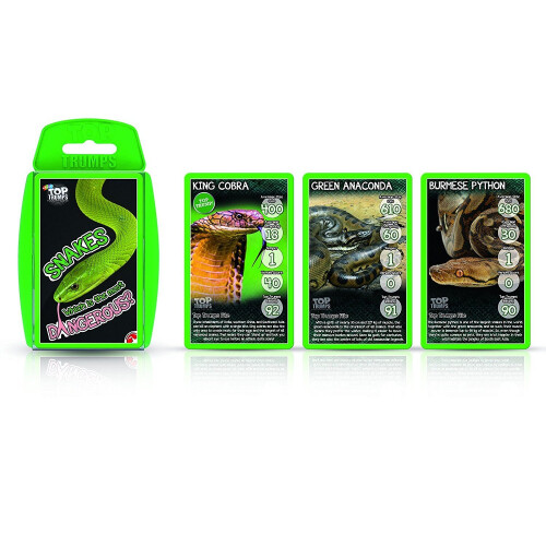 Top Trumps Snakes Top Trumps Card Game