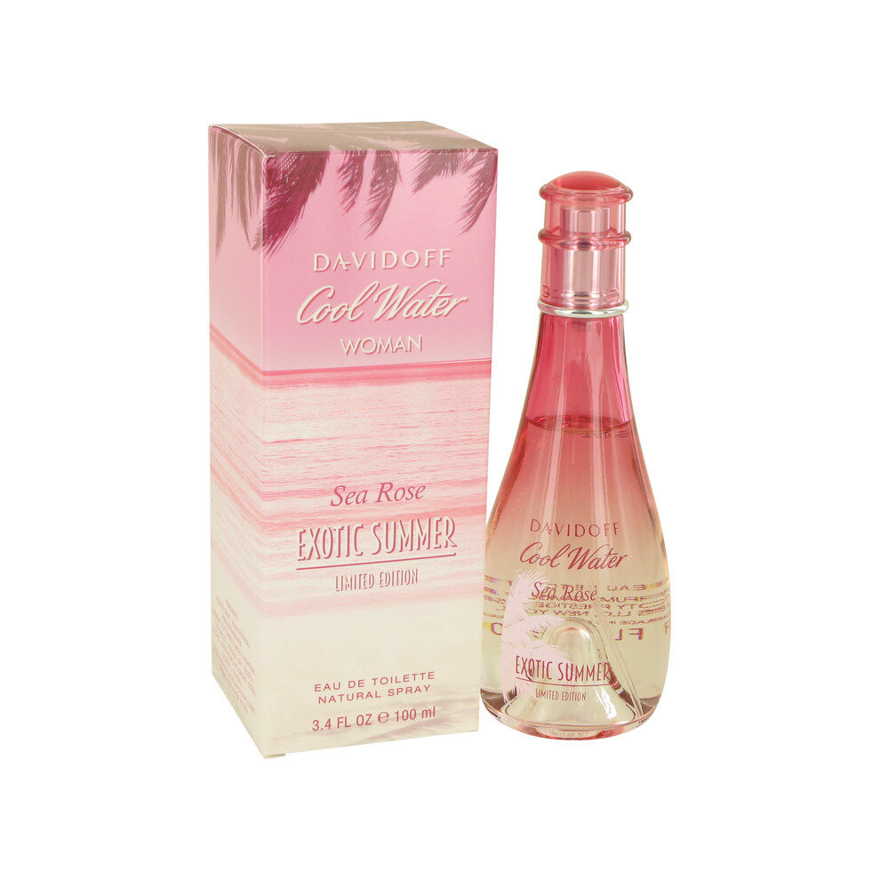 Davidoff Cool Water Woman Sea Rose Exotic Summer Eau de Toilette 100ml EDT Spray