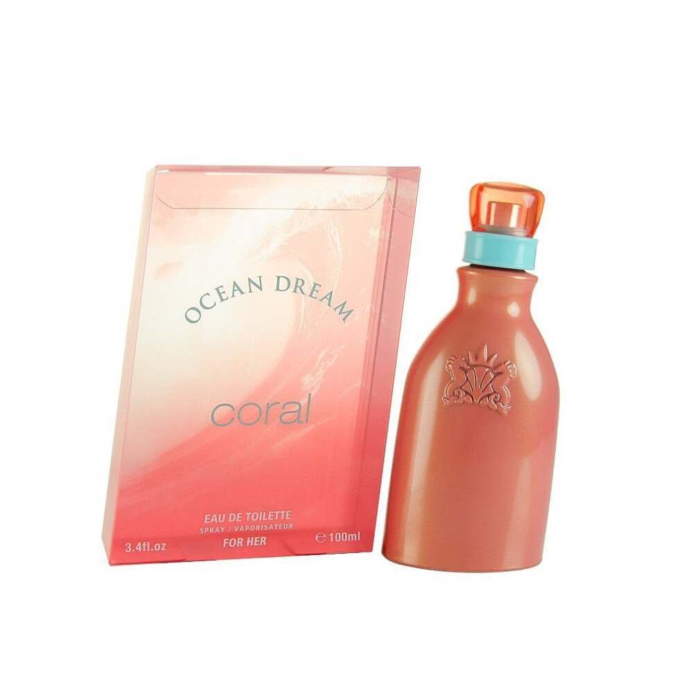 Giorgio Beverly Hills Ocean Dream Eau De Toilette 100Ml Edt Spray Coral