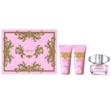 Versace Bright Crystal Gift Set 50ml EDT + 50ml Shower Gel + 50ml Body Lotion