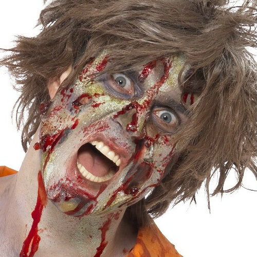 Smiffy's Complete zombie makeup kit for adults Halloween