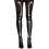 Smiffy's Smiffys Black Tights With Skeleton Print | Skeleton Bone Tights 2
