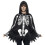 Smiffy's Adult skeleton poncho 2