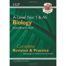New A-Level Biology for 2018: AQA Year 1 & AS Complete Revision & Practice with Online Edition (CGP A-Level Biology)
