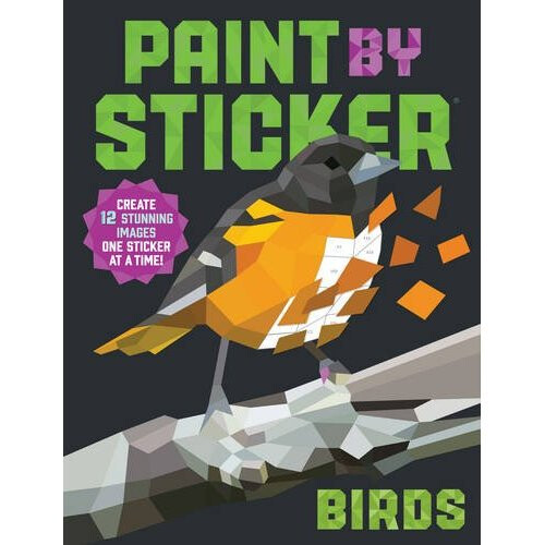 Paint By Sticker: Birds