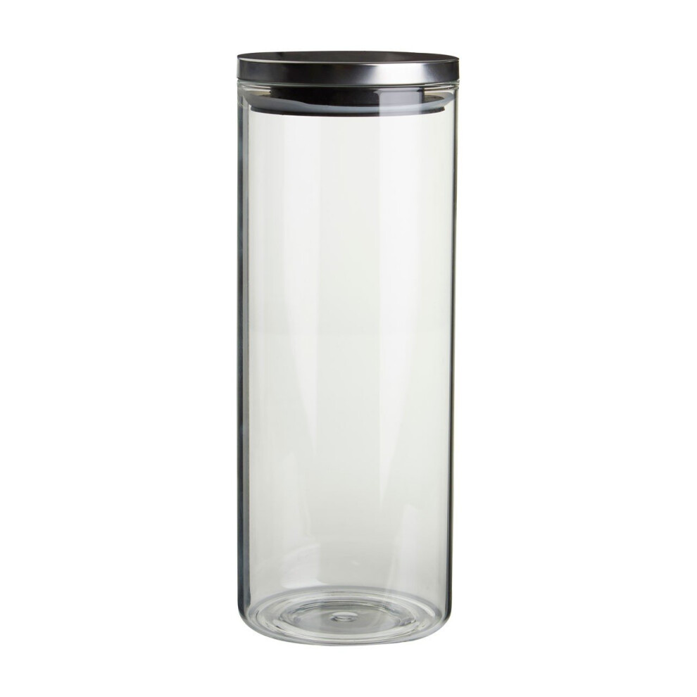 Premier Housewares Practical Design Storage Jar 1600Ml, Elegant House Spice Jars, Durable Kitchen Storage Container For Kitchen