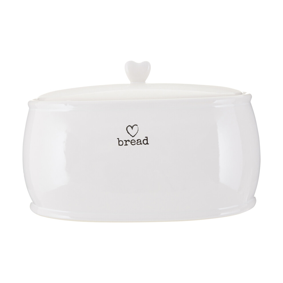Charm Bread Crock White Dolomite