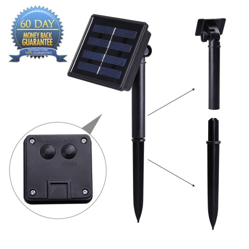 Amir Solar Powered LED String Lights, (200 LED 8 Modes) 72ft 22m, (Warm white) 2