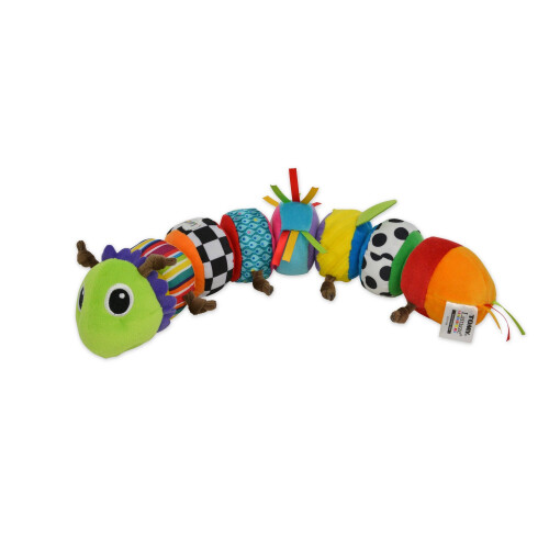 LAMAZE Mix and Match Squeaky Textured Caterpillar 1