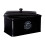 Premier Housewares Vintage Home Bread Bin Black Ceramic Elegant Detail 3