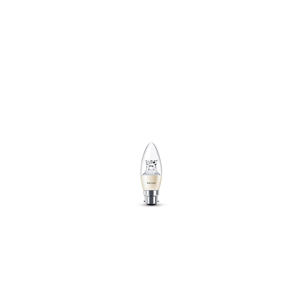 Philips LED Dimmable Candle Light Bulb, 6 W (40 W) - Warm White