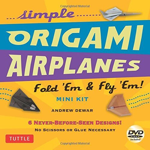 Simple Origami Airplanes Mini Kit: Fold 'em & Fly 'Em!