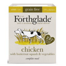 Forthglade Complete Grain Free Adult Chicken, Butternut & Vegetables, 18 x 395g