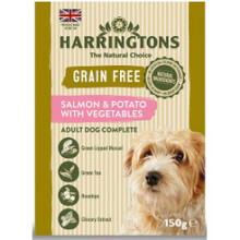 (400 g) Harringtons Grain Free Salmon & Potato with Vegetables 8 x 400g
