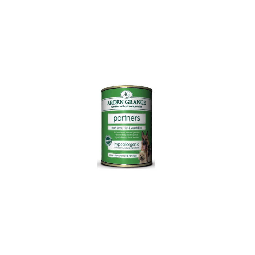 Arden Grange Partners Lamb, Rice & Vegetables, 6 X 395G