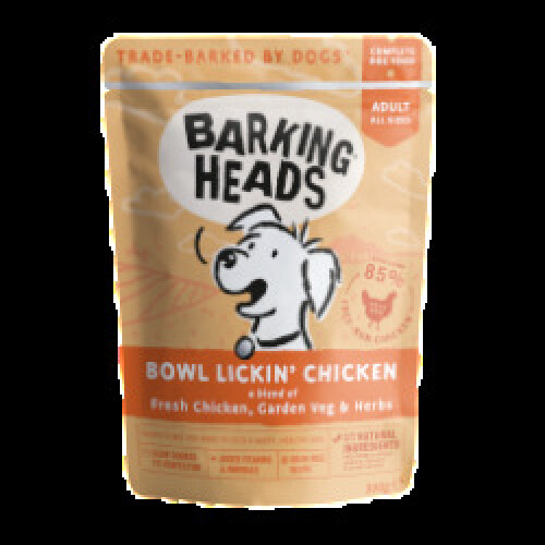 Barking Heads Barking Heads Bowl Lickin' Chicken 300g x 10