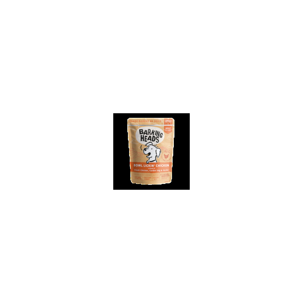 Barking Heads Bowl Lickin' Chicken 300g x 10