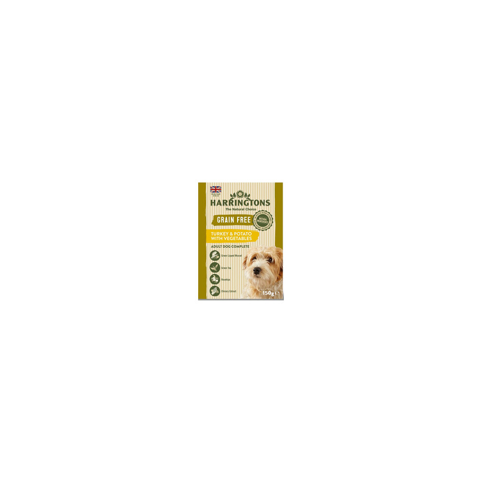 Harringtons (400 G) Free Turkey & Potato With Vegetables 7 X 150G Grain