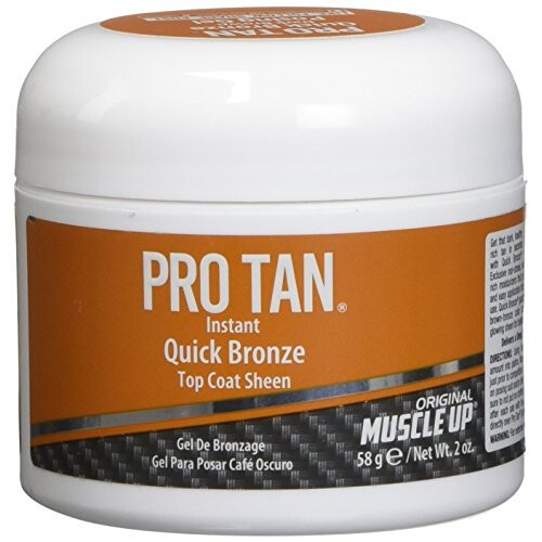 Pro Tan Instant Quick Bronze Top Coat Sheen Dark Brown Posing Gel