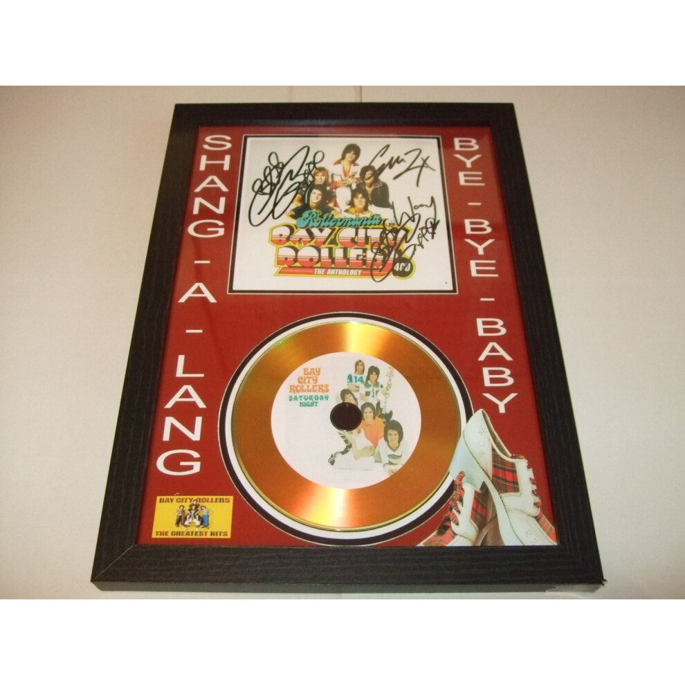 bay city rollers signed