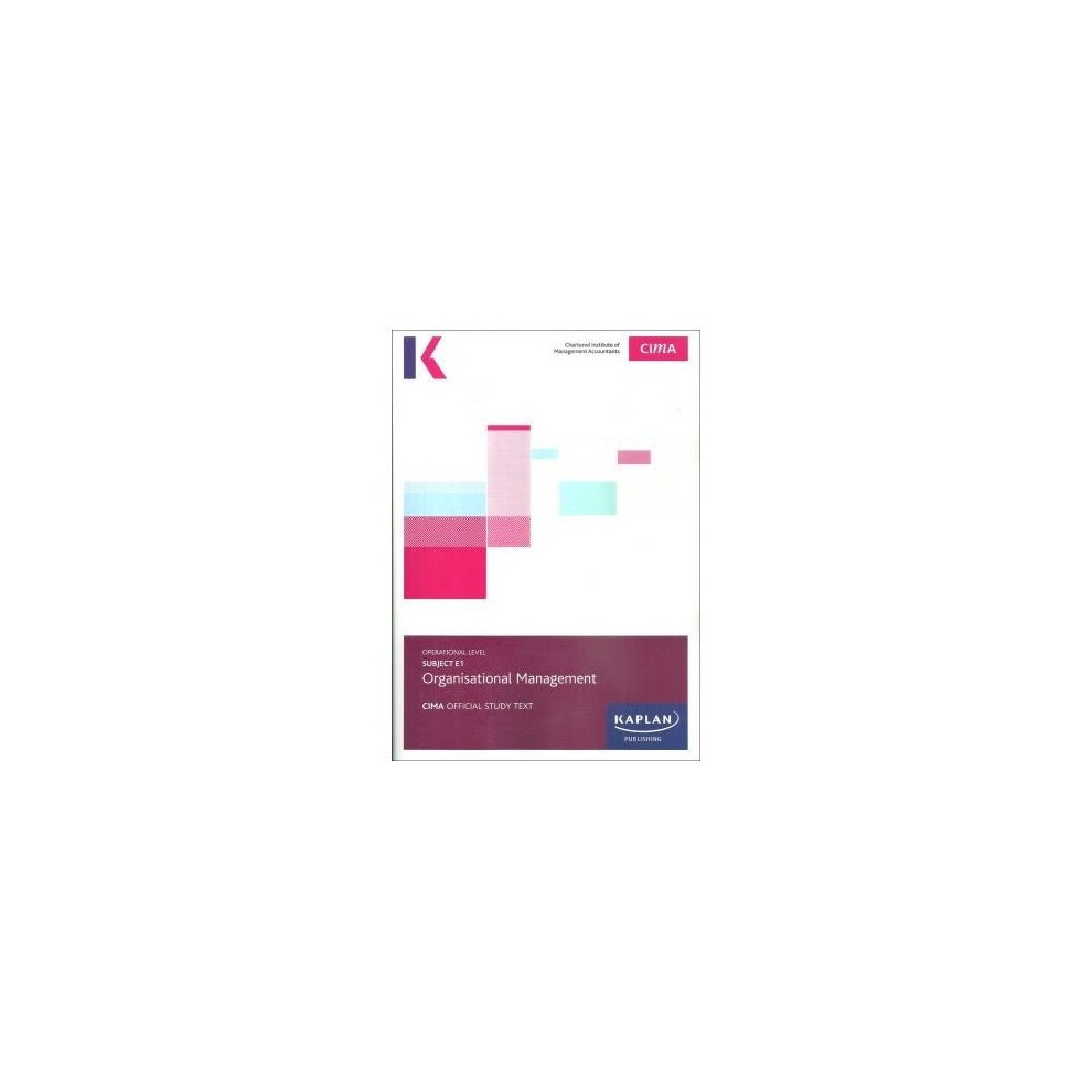 E1 OPERATIONAL MANAGEMENT - STUDY TEXT
