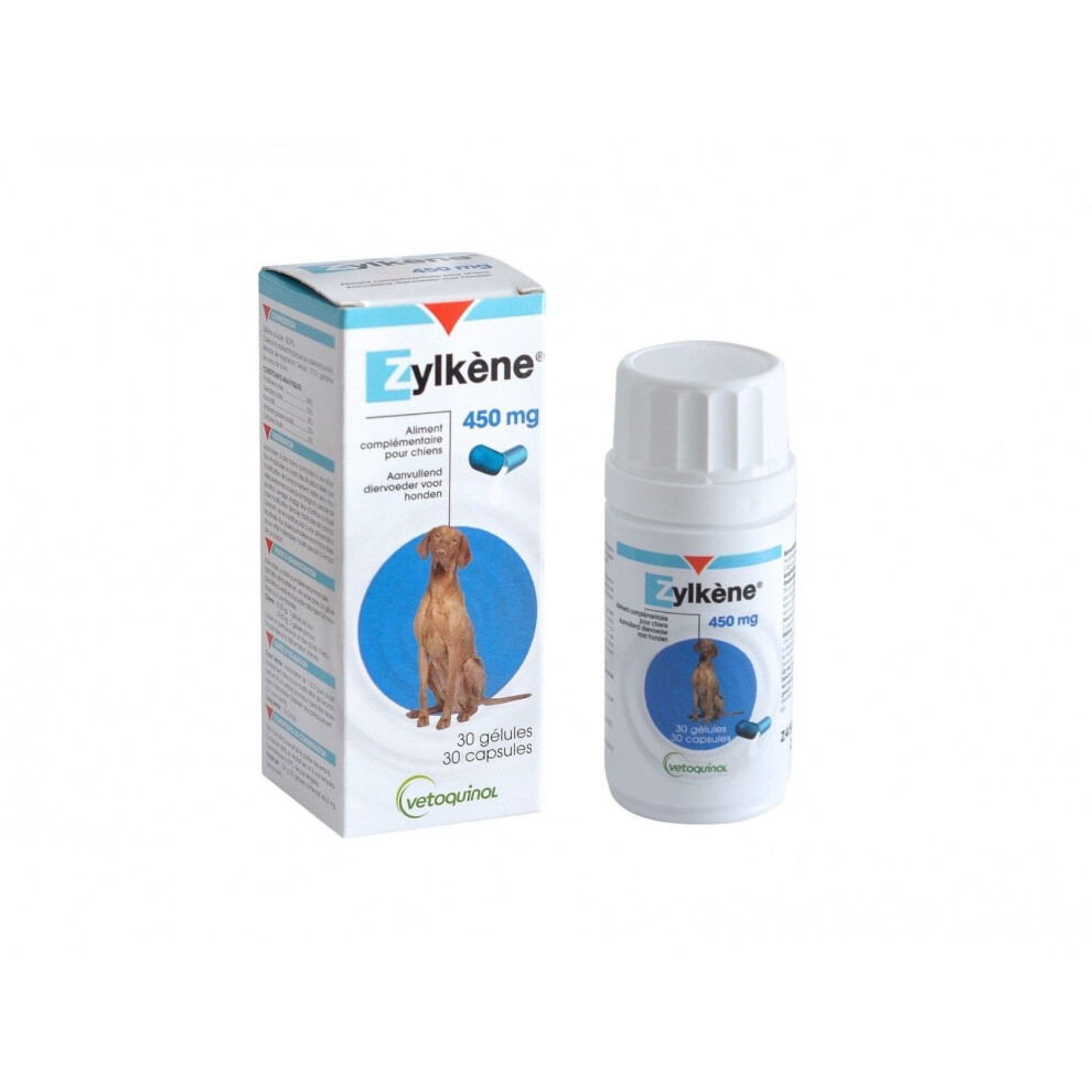 Zylkene 450mg 30 Capsules for Small Dog & Cat