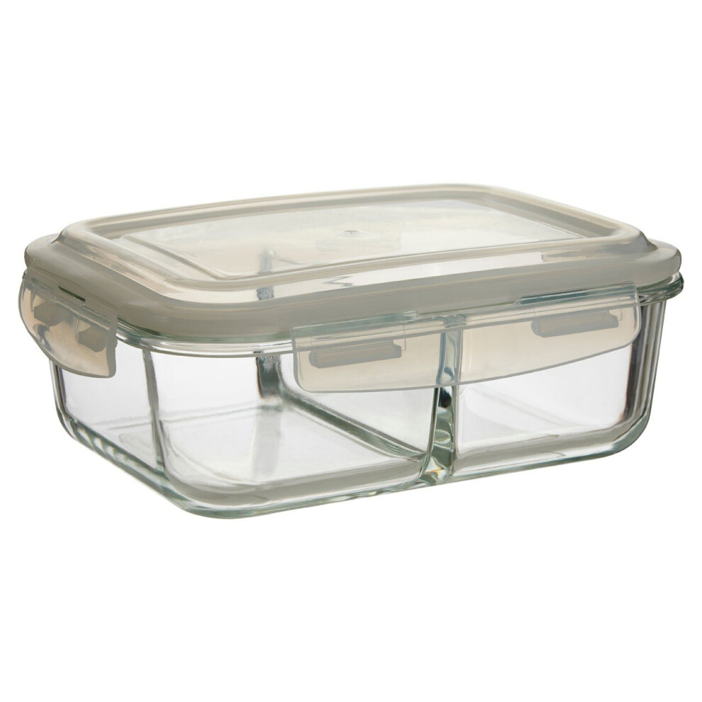 Premier Housewares 1520Ml Rectangular Food Container, Bpa-Free Pp Lid Kitchen Food Storage Container, Food Containers Pink
