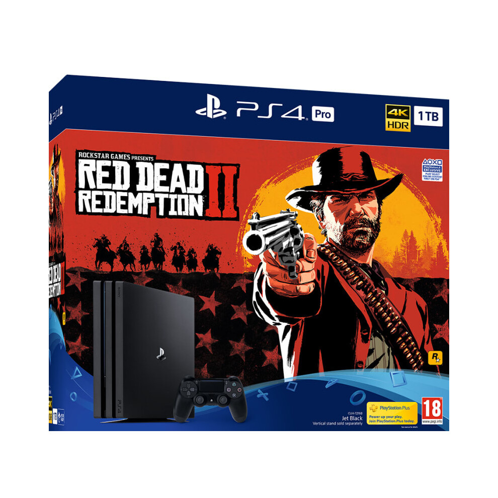 PlayStation 4 PRO + Red Dead Redemption 2 1TB