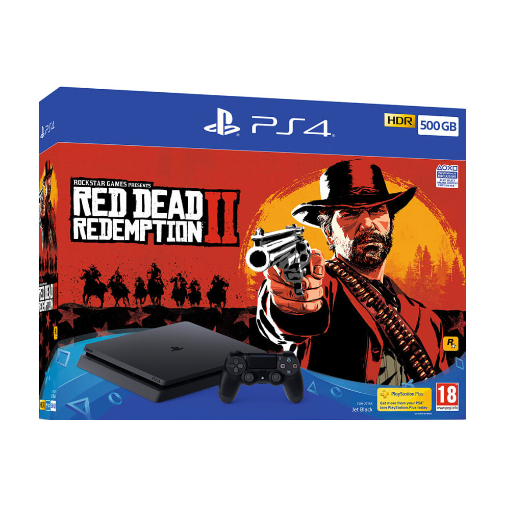 PlayStation 4 + Red Dead Redemption 2 500GB