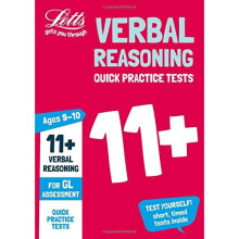 11+ Verbal Reasoning Quick Practice Tests Age 9-10 for the GL Assessment tests (Letts 11+ Success)