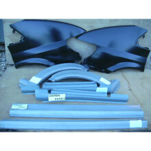 FORD TRANSIT MK6 2000 TO 2006 NEW FRONT WING ARCH SILL SET BOTH SIDES 8 PCS 125