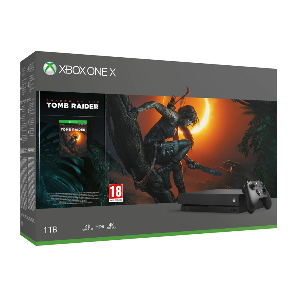 Xbox One X 1Tb + Shadow Of The Tomb Raider