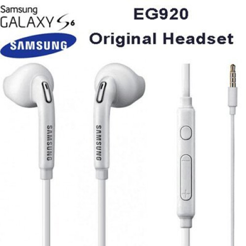 SAMSUNG EO-EG920BW 3.5 mm Jack In Ear Handsfree Stereo Headphones