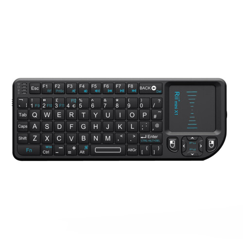 Rii K01X1 2.4 GHz Mini Wireless Keyboard with Mouse Touchpad Remote Control 1