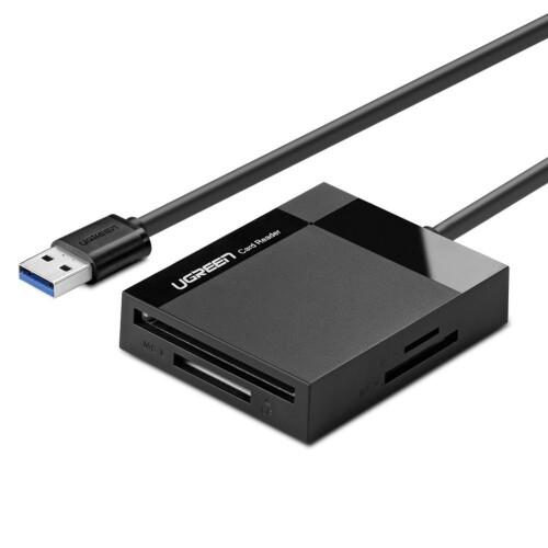 UGREEN SD/Micro-SD-Speicherkartenleser, USB 3.0, 50 cm