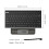 Arteck Stainless Steel Universal Portable Wireless Bluetooth Keyboard 6