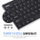 Arteck Stainless Steel Universal Portable Wireless Bluetooth Keyboard 3