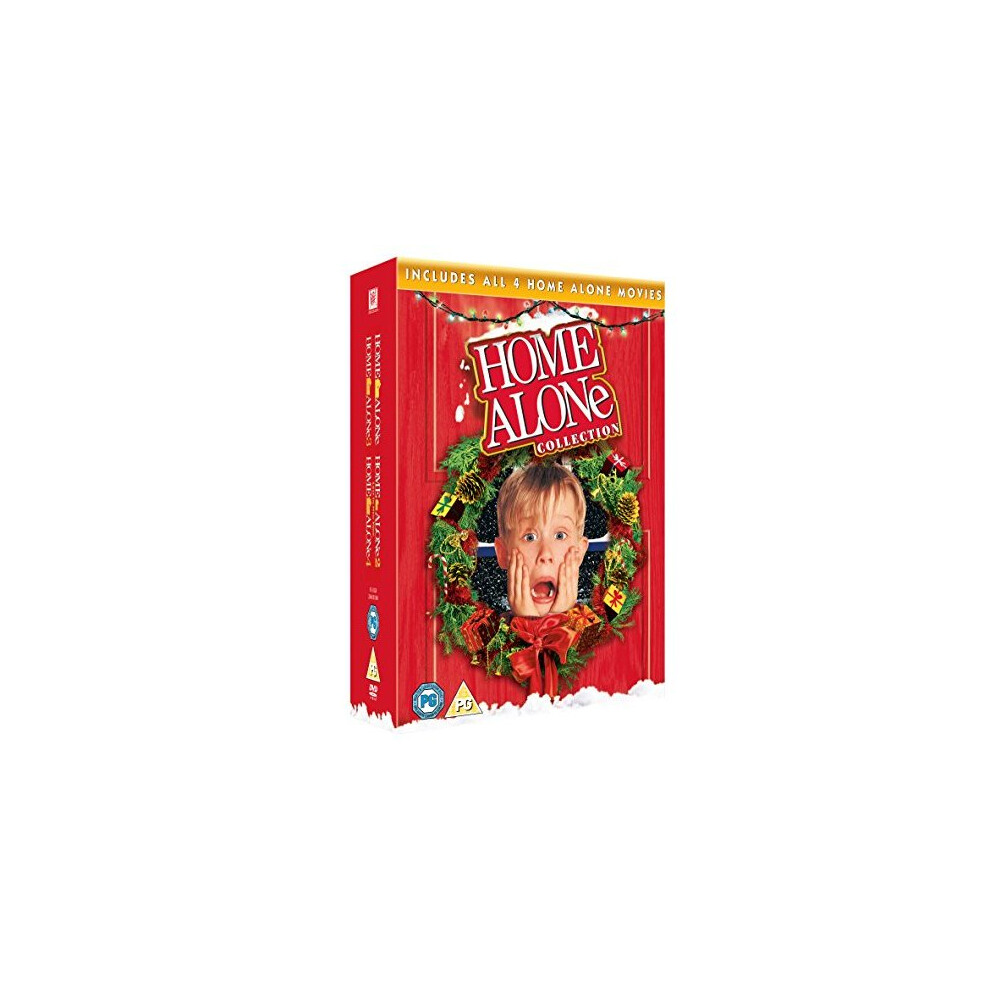 Home Alone / Home Alone 2 - Lost In New York / Home Alone 3 / Home Alone 4 DVD [2013]