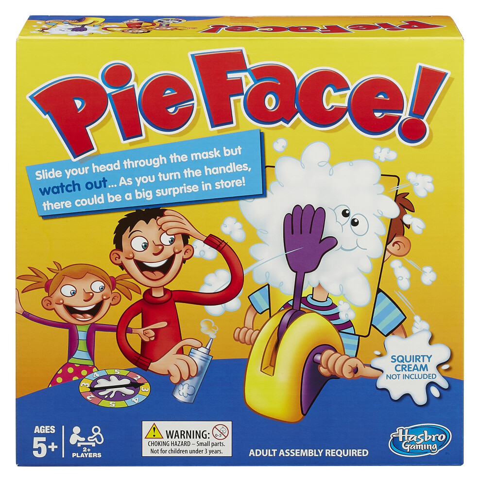 Hasbro Pie Face exciting and fun-filled  Game