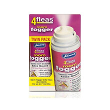 3 X Johnson's Veterinary Flea Killer Complete room treatment Fogger Multi pack