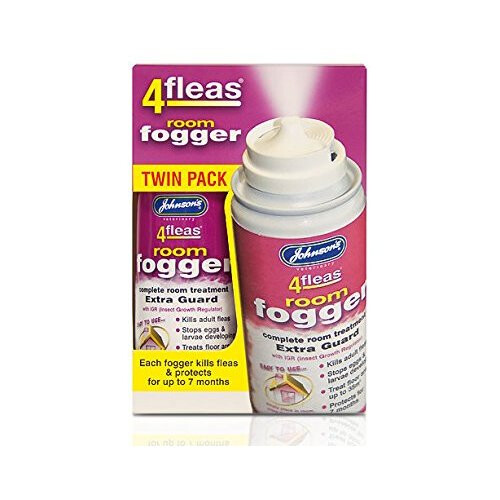 Johnson's Veterinary 3 X Johnson's Veterinary Flea Killer Complete room treatment Fogger Multi pack