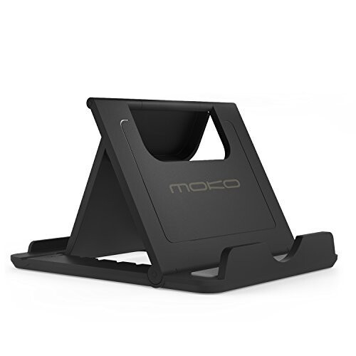 MoKo Multi-angle Fold-up Rubber Desktop Holder Cradle Mount Dock 1