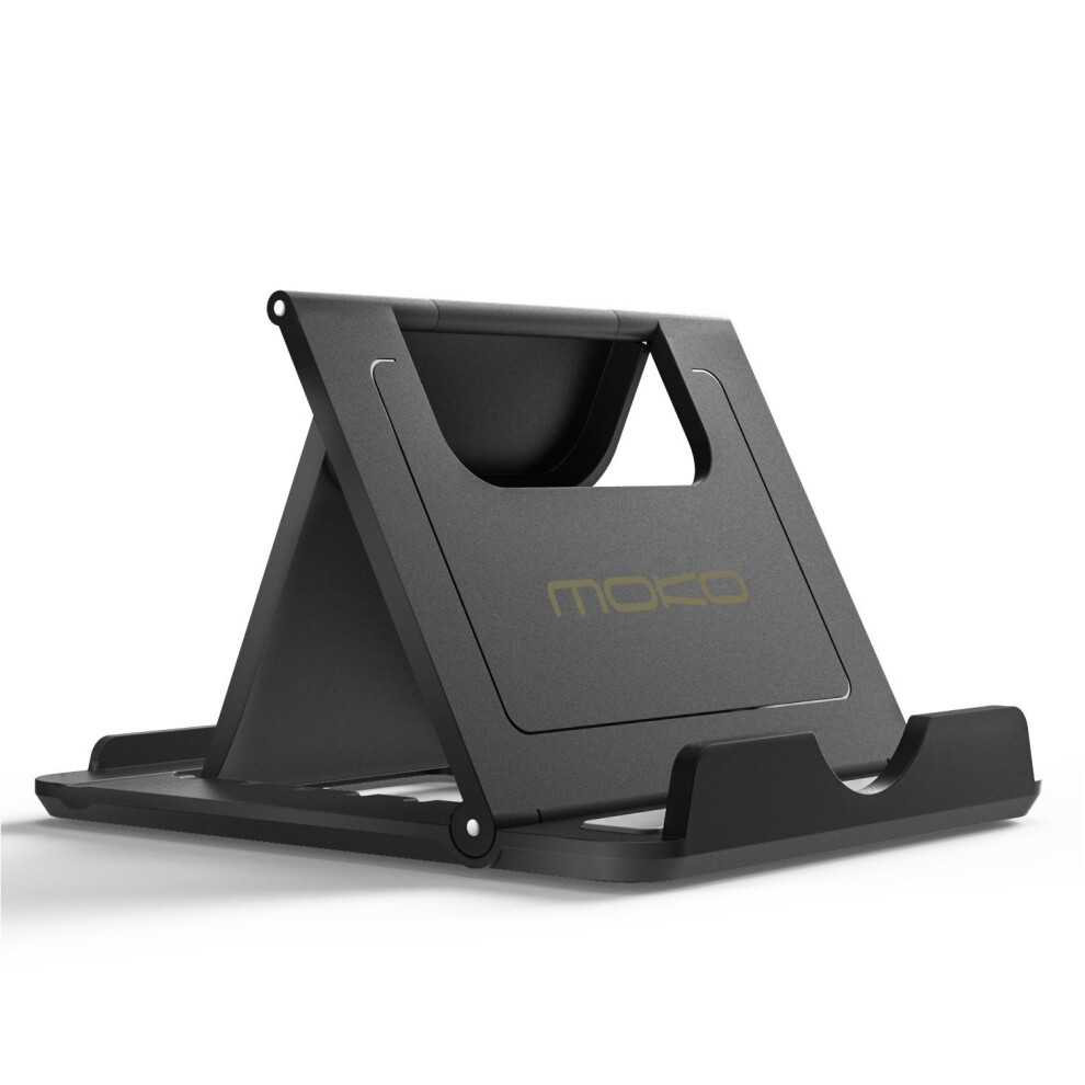 MoKo Multi-angle Fold-up Rubber Desktop Holder Cradle Mount Dock